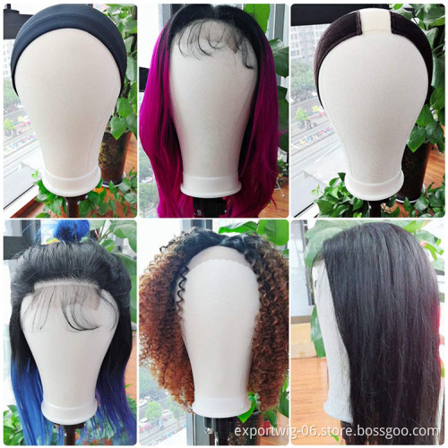 Wig Head Cork Canvas Block  Mannequin Head  Blocks For Wigs Making Weft Wig Display Style Styling Manikin  Durable and Sturdy
